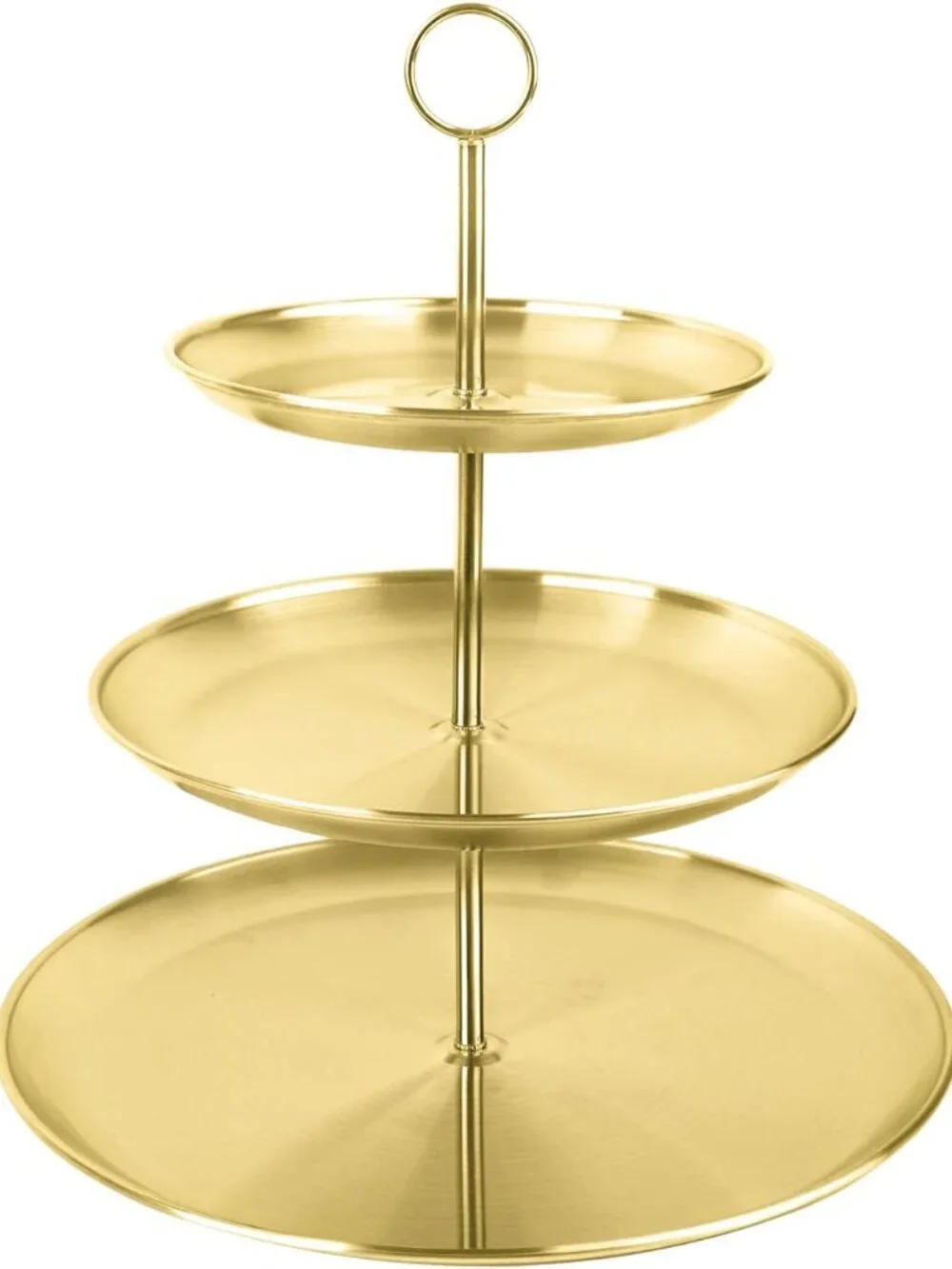 Cupcake Stand 3 Tier – Stainless Steel Cake & Dessert Display Tower for Wedding
